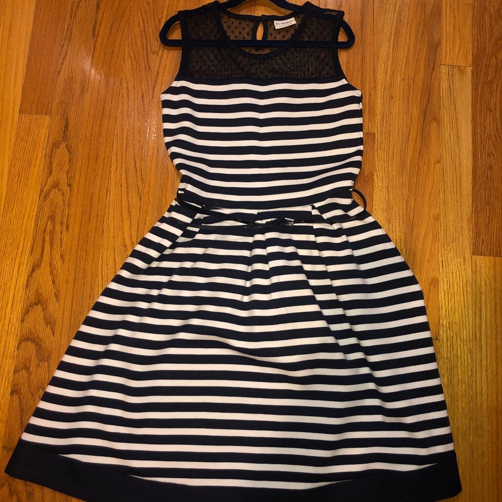 Navy Blue dress - Girls
